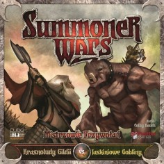 Summoner Wars zestaw startowy Krasnoludy Gildii vs Jaskiniowe Gobliny